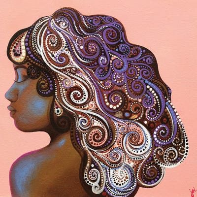 A Mother's Love: Daughter by Ashley Joi canvas print