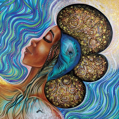 April Showers Bring May Flowers by Ashley Joi canvas print