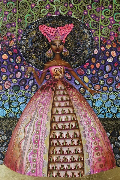 Crowns: A Walk With Hathor Through The Dendera Temple by Ashley Joi