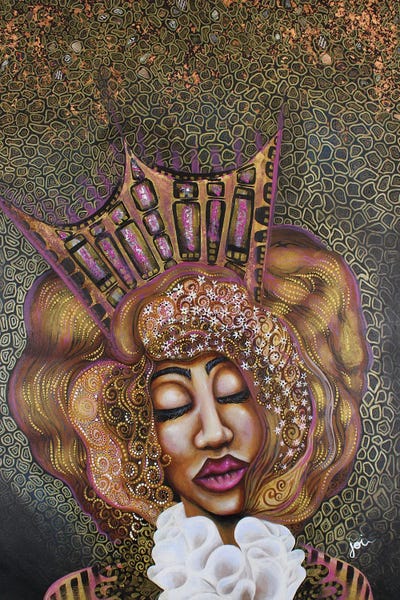 Princess Lola In Wonderland by Ashley Joi canvas print