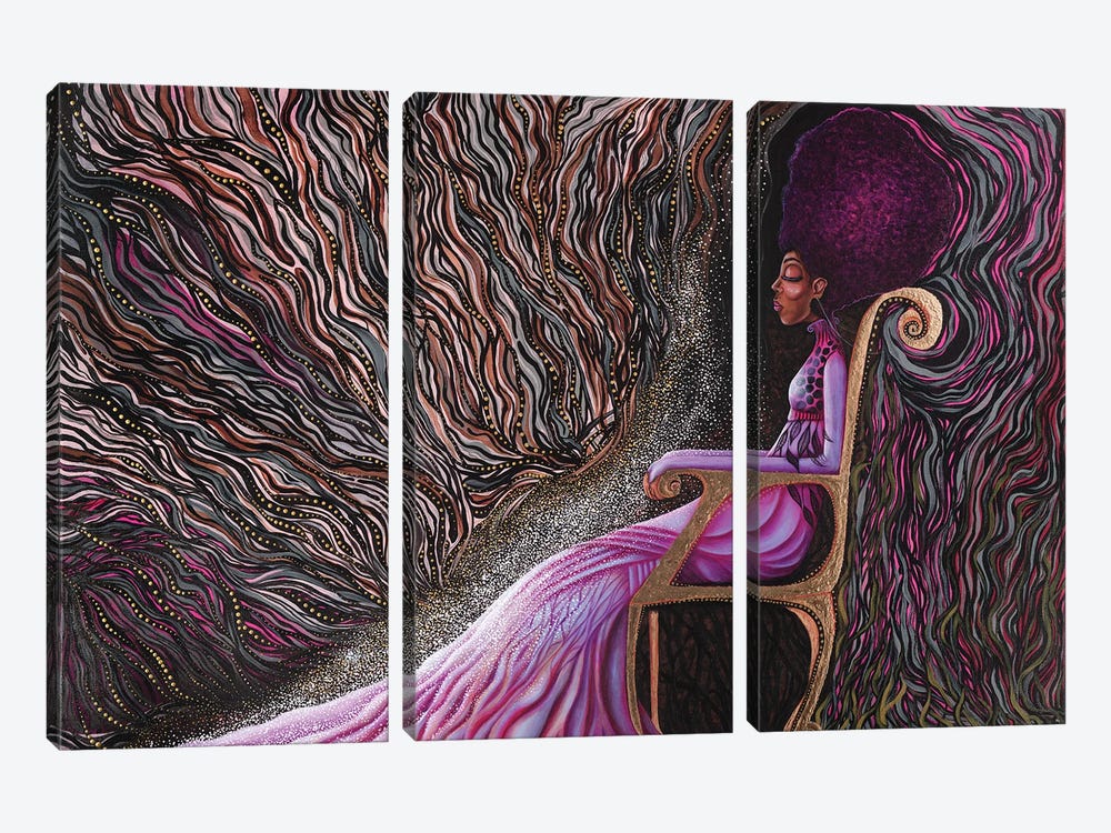 Power by Ashley Joi 3-piece Canvas Print