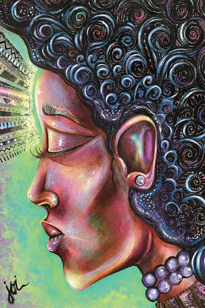 Wisdom And Grace by Ashley Joi canvas print