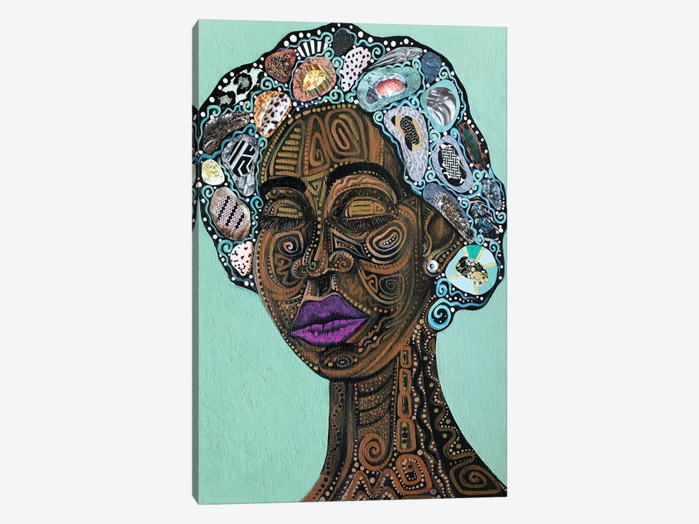 Miss Loretta by Ashley Joi 1-piece Canvas Wall Art