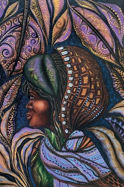 African American Art: Harriet Under The Veil Of Night by Ashley Joi