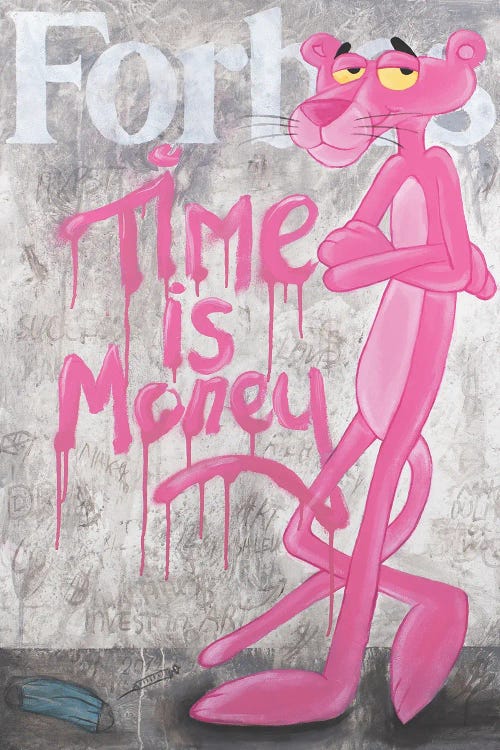 Pink Panther - Forbes by Artash Hakobyan wall art