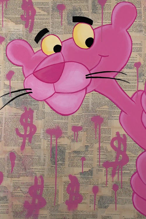 Pink Panther Art Print by Artash Hakobyan
