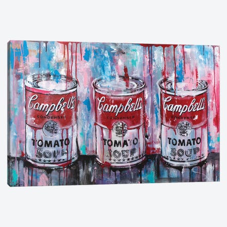 3 Campbell's Soup Canvas Print #AHK1} by Artash Hakobyan Canvas Print
