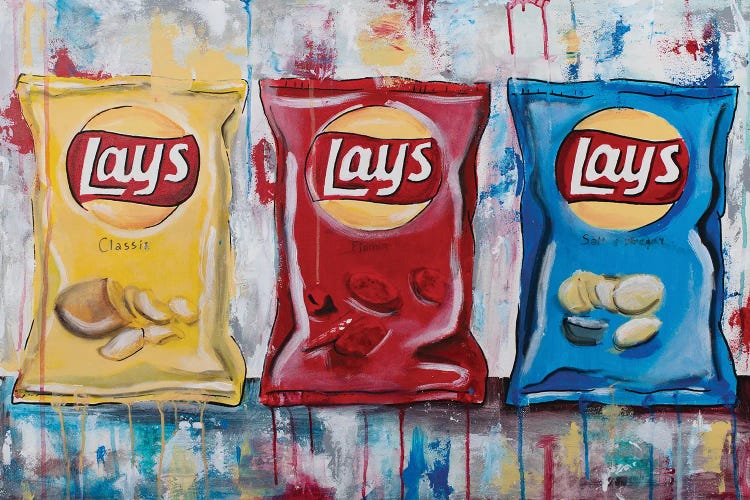 3 Lay's Chips by Artash Hakobyan wall art