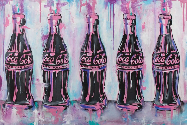 5 Coca Cola Bottles II by Artash Hakobyan wall art