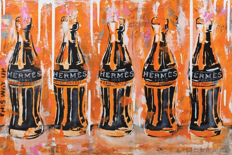 5 Coca Cola Bottles III by Artash Hakobyan wall art