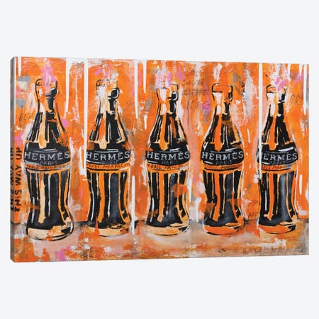 5 Coca Cola Bottles III Canvas Print #AHK4} by Artash Hakobyan Canvas Art