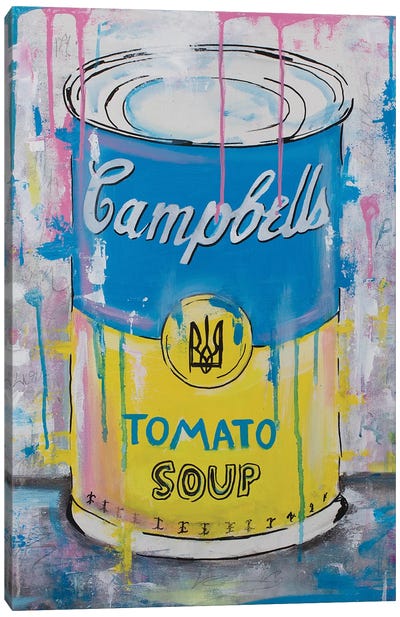 Campbell's soup Canvas Art Print - Artash Hakobyan