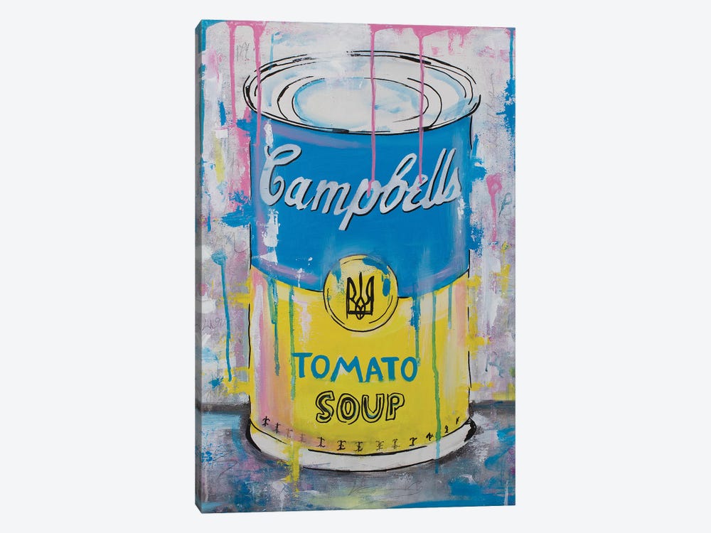 Campbell's soup by Artash Hakobyan 1-piece Canvas Print