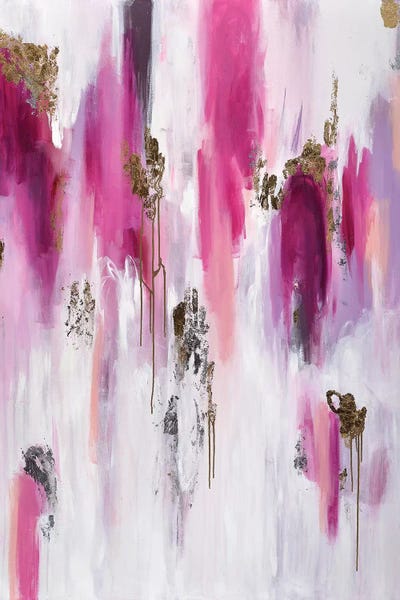 Abstract: Raspberry Crush by Julie Ahmad