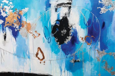 Blue My Mind by Julie Ahmad canvas print