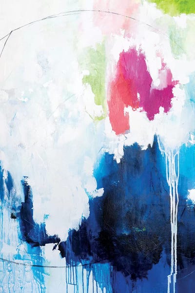 Blue Wave by Julie Ahmad art print