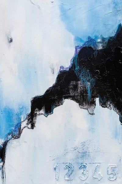 Broke Black Mountain by Julie Ahmad canvas print