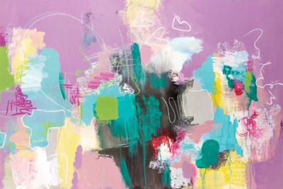 Can't Get Enough by Julie Ahmad metal wall art