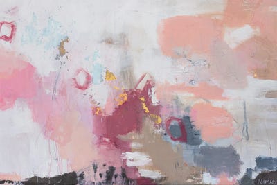 Alone Together by Julie Ahmad metal wall art