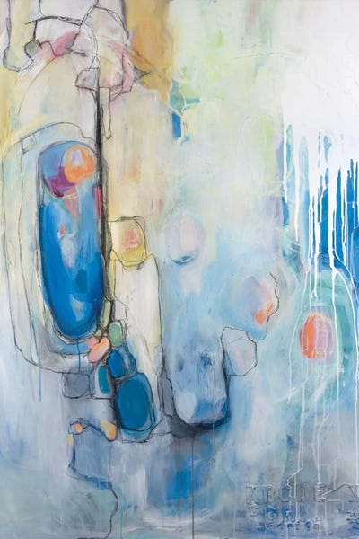 Out Of The Blue by Julie Ahmad canvas print