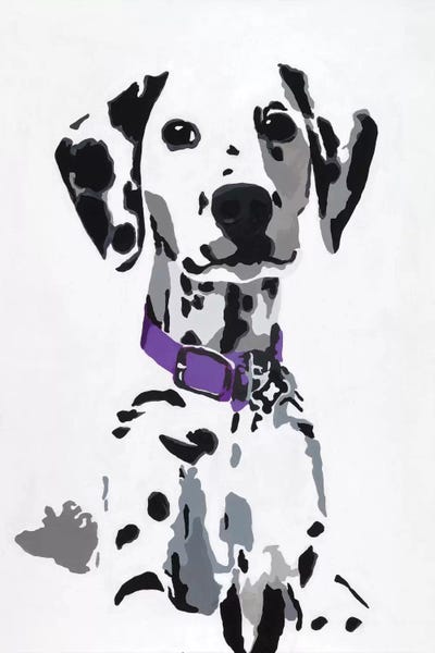 Dalmatians: Winnie III (Purple Collar) by Julie Ahmad