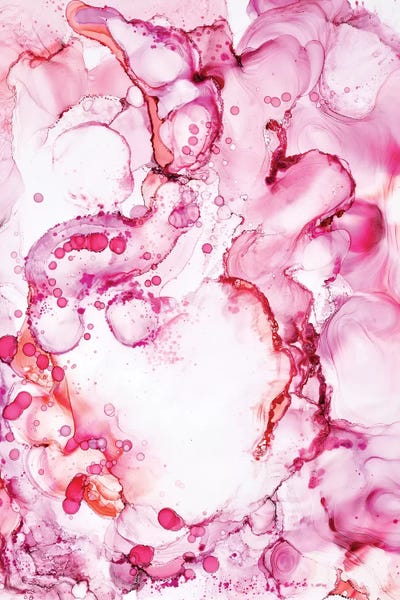 Alcohol Ink: Ain't She Purdy by Julie Ahmad