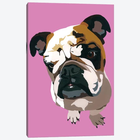 Bulldog Art Print by Hippie Hound Studios | iCanvas