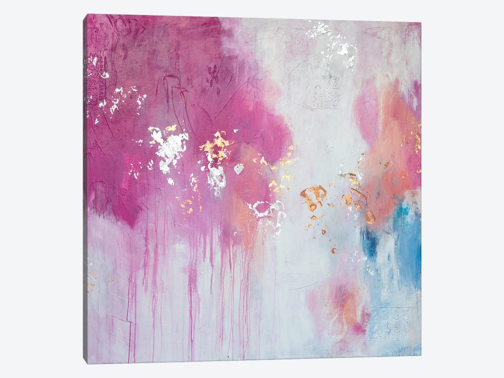 Butterfly Kisses 1-piece Canvas Wall Art