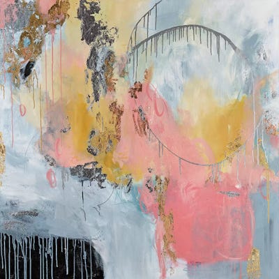 Halo by Julie Ahmad framed canvas print