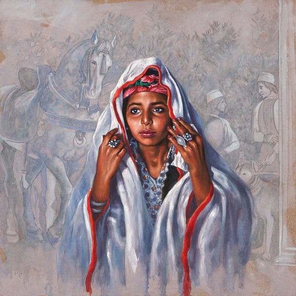 Middle Eastern Décor: Aisha The Young Bride by Ali Hassoun