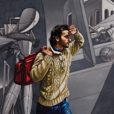 Mataphysics I by Ali Hassoun art print