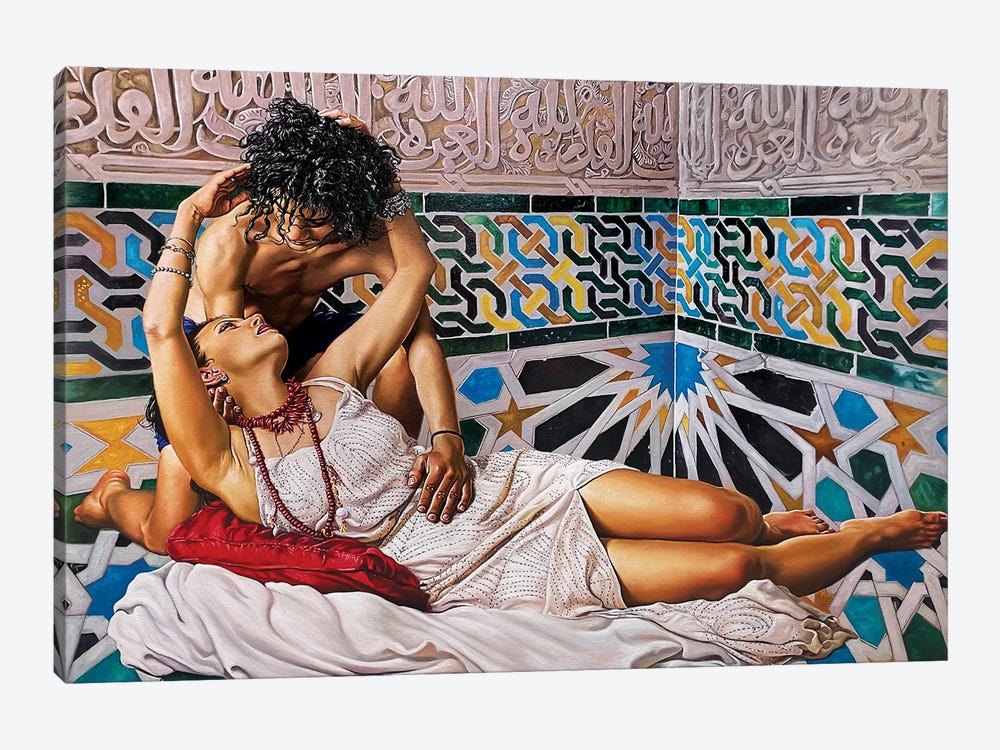 Amore E Psiche by Ali Hassoun 1-piece Canvas Art Print