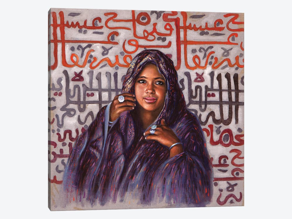 Sara by Ali Hassoun 1-piece Canvas Print