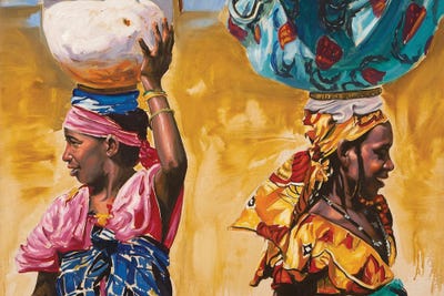 The Jewelry Caskets by Ali Hassoun art print