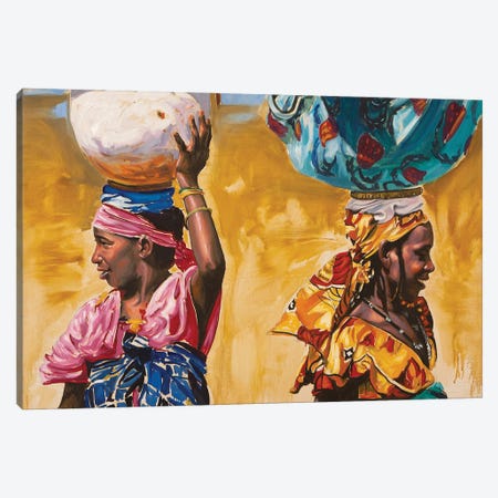 The Jewelry Caskets Canvas Print #AHN49} by Ali Hassoun Canvas Artwork