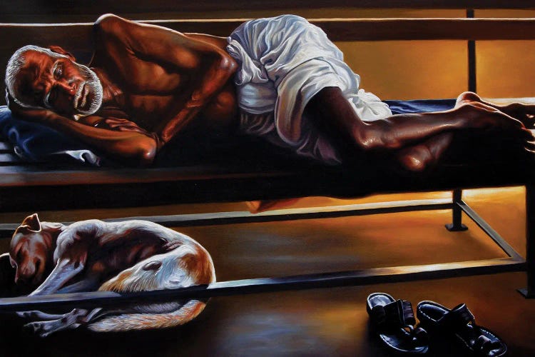 The Wayfarer by Ali Hassoun wall art