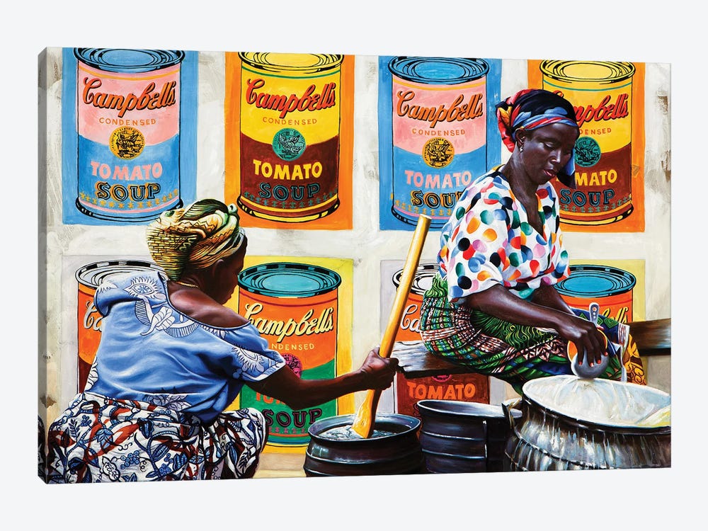 Campbell's Soup by Ali Hassoun 1-piece Canvas Art