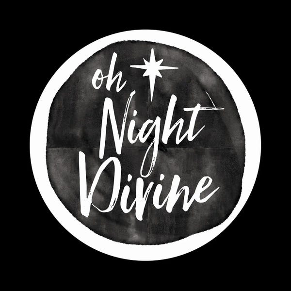 Minimalist Christmas Decor: Oh Night Divine by Amanda Hilburn