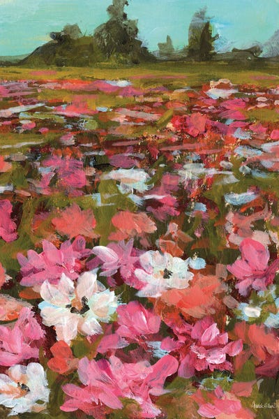 Amanda Hilburn: Spring Flower Field by Amanda Hilburn