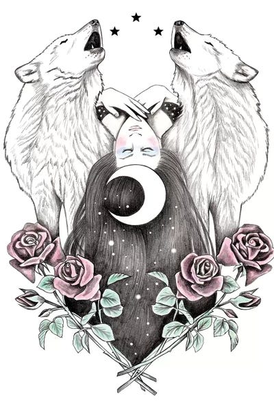 Always A Dreamer by Andrea Hrnjak framed canvas print