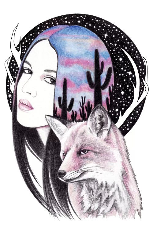 Desert Skies by Andrea Hrnjak wall art