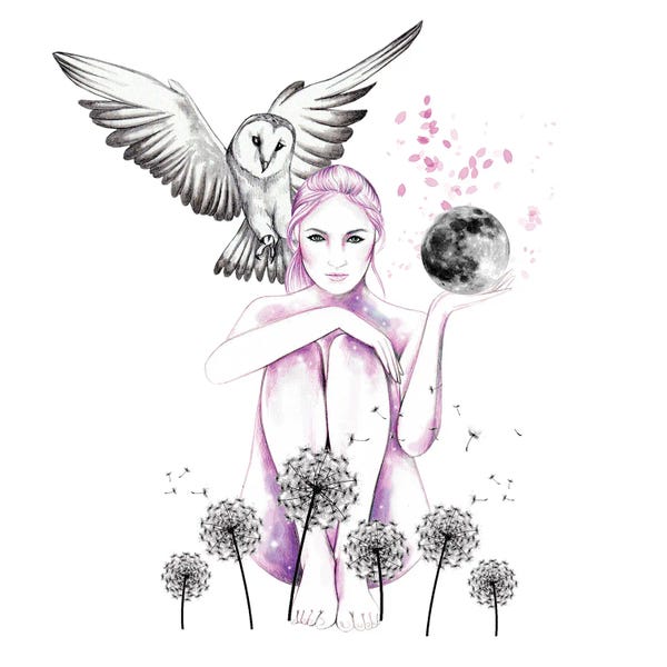 Wild Spirit: Dandelion Daze by Andrea Hrnjak