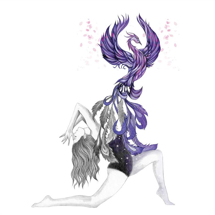 Phoenix Rising by Andrea Hrnjak wall art