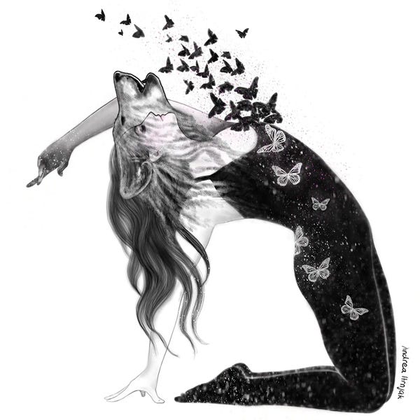 Andrea Hrnjak: Black Butterfly by Andrea Hrnjak