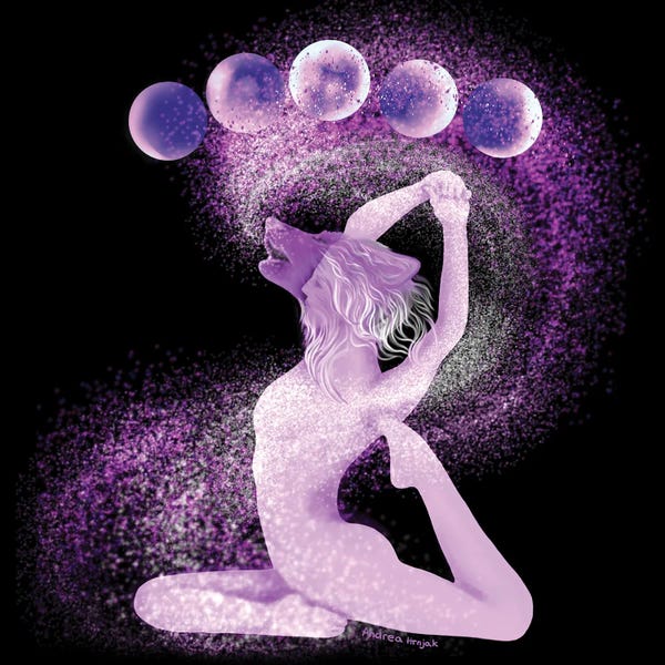 Wolves: Cosmic Powers by Andrea Hrnjak