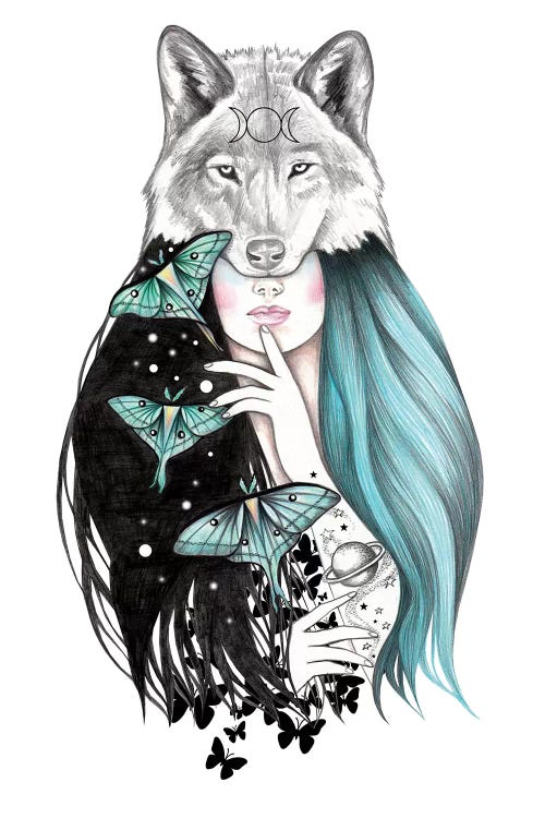 tumblr wolf drawing