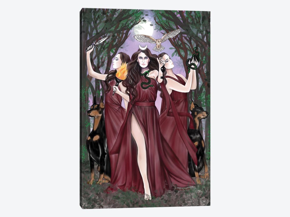 Mother Of Witches by Andrea Hrnjak 1-piece Canvas Wall Art