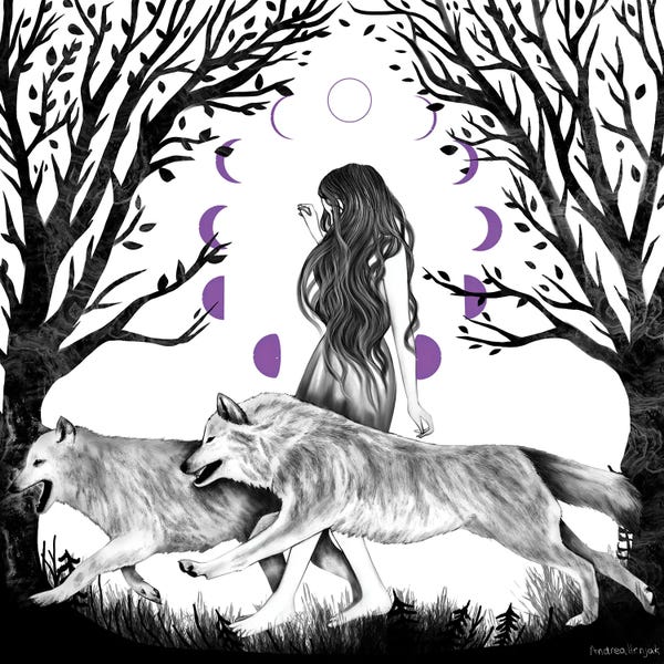 Andrea Hrnjak: Running With The Wolves by Andrea Hrnjak