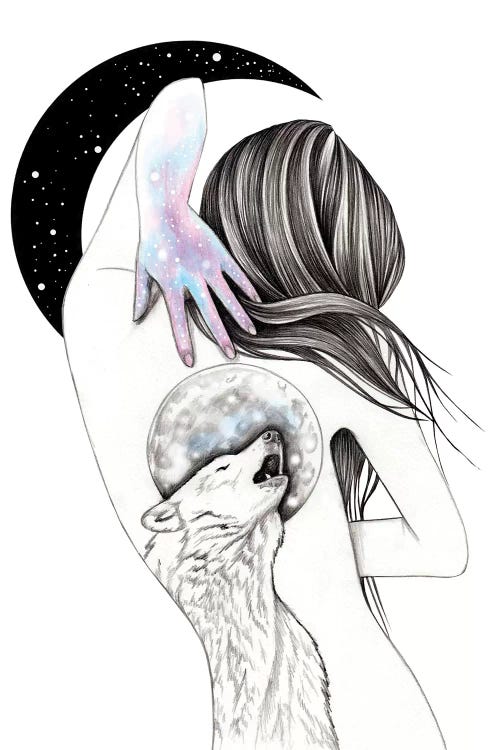 Moon Coven by Andrea Hrnjak wall art