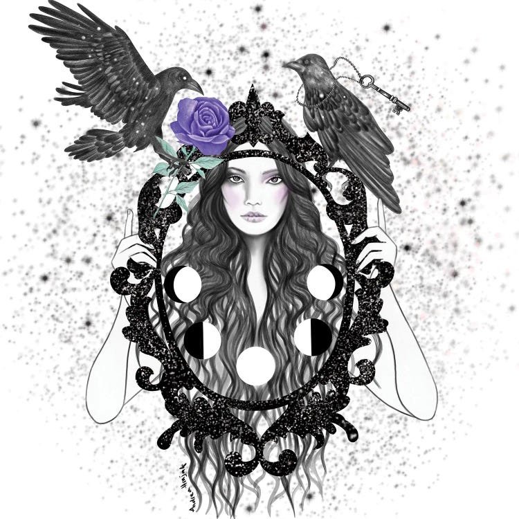 Black Birds by Andrea Hrnjak wall art